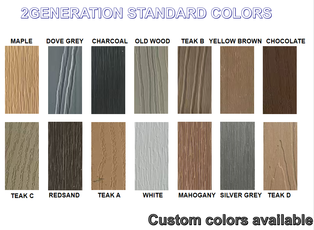 Weatherproof Modern Exterior WPC Wall Panel Interlocking WPC Outdoor Panel