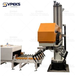 Drum Automatic Palletizer Machine With ABB Pallet Robot