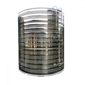 Buy cheap 0.3Mpa Insulated Water Tank , Industrial Stainless Water Storage Tank product