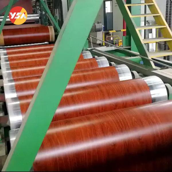 Coating Thickness PVDF 25 Micron 1050 1060 Aluminum Coil Stock 3mm 5mm