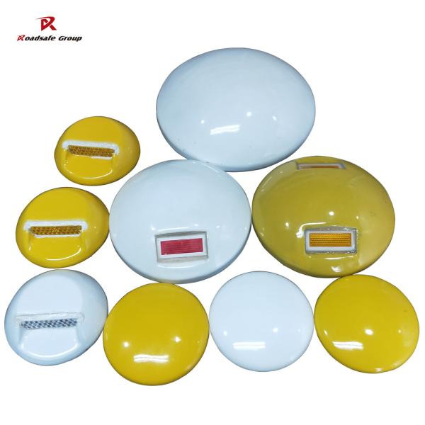 20 years' Manufacture Ceramic Road Stud Reflective and Weathering Resistance >16280h for Traffic Safety