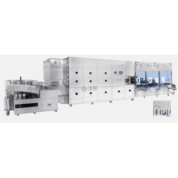 Automatic Ampoule Filling Line for Collagen Regenerator Solution, High Speed Filling Line for 1-20ml Ampoules, GMP Compliance