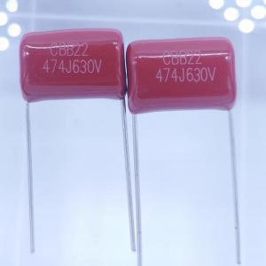 China Power Supply Lighting Special Capacitor MPP 474J / 630V Small Size Good Self Healing on sale