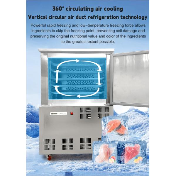 -45°C Ultra-Low Temperature Shock Freezer Professional Fast Freezing Cabinet for Restaurants