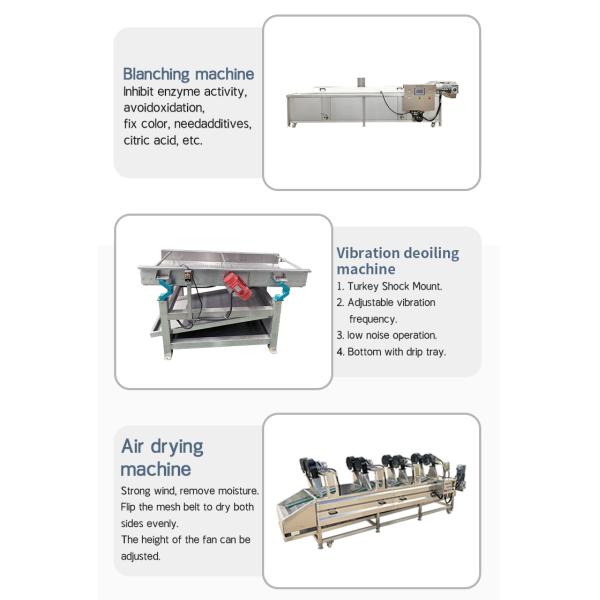 Yazhong Industrial Full Automatic Fried Potato Chips Making Machine Production Line Potato French Fries Line