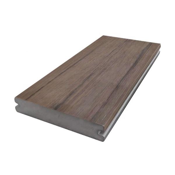 Teak WPC Wood Plastic Composite PVC Flooring Terrace Decking Eco-Friendly Matt Finish