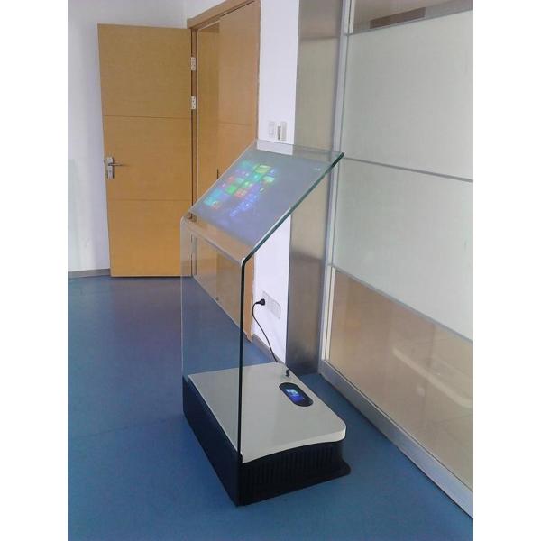 30 Inch Transparent Touch Screen Kiosk Holographic Projector Kiosk