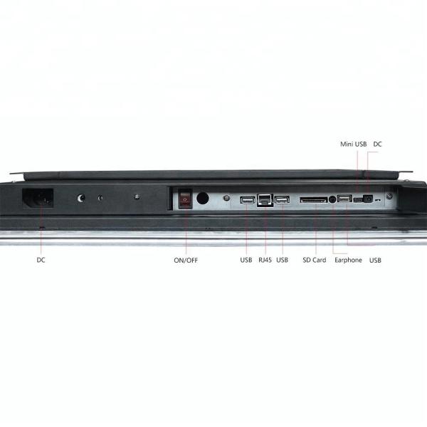 Narrow Bezel 32 - 86 Inch LCD Advertising Player High Bright LCD Screen For Shop Window