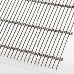 Aluminum Cable Welded Wire Fabric , Architectural Metal Mesh Panels Flexible