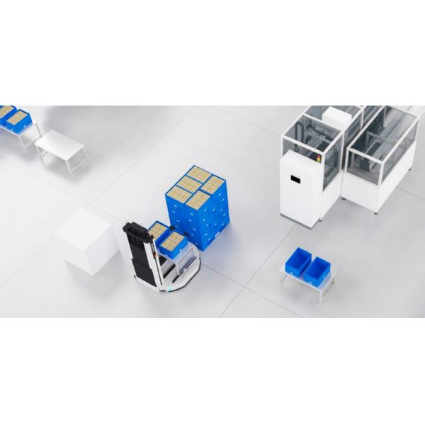 VFR-CL1,VNA Fork-type AMR,Very Narrow Aisle Fork-type Autonomous Mobile Robot CL Serie stype 1 for Warehouse Pallet Stacking And Handling