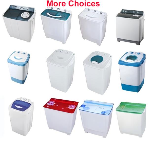 6KG Full Automatic Transparent Cover Stainless Steel Electric Home Washer