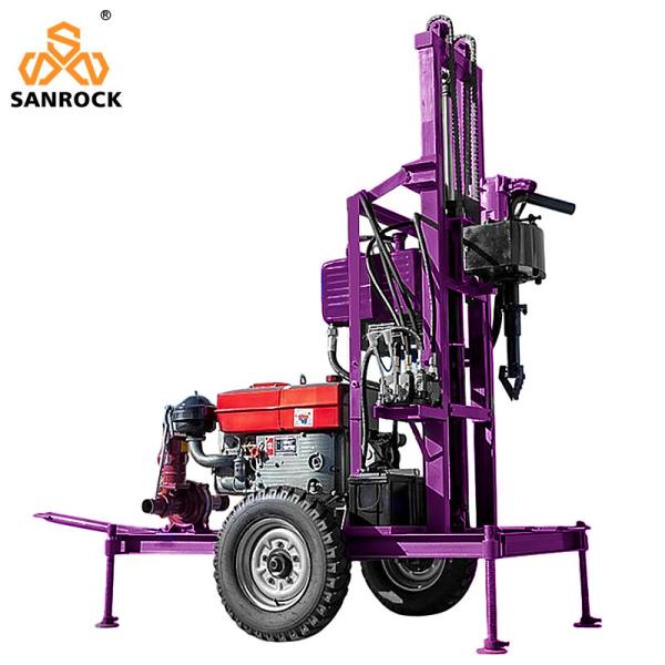 Water Well Drilling Machine Rotary Borehole Drilling Rig Portable Water Well Drilling Equipment