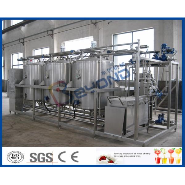 Automatic CIP Cleaning System Industrial Dairy Equipment