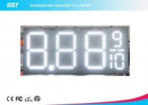 Buy cheap 24 Inch Outdoor Led Gas Price Changer / Gas Station Price Sign Numbers product