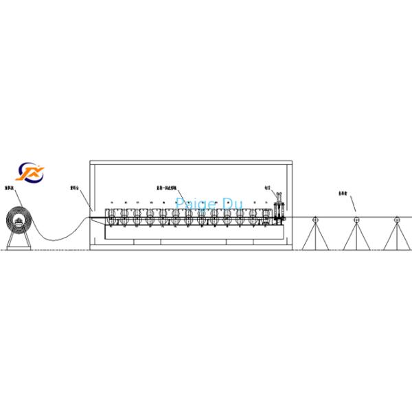 1.0mm Standing Seam Roll Forming Machine Aluminum Standing Seam Panel Machine