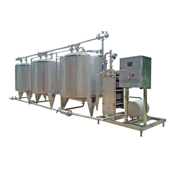 Processing Washer Customized 500L to 1000L CIP Tank CIP Unit with Cleaning Solutions