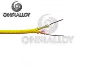 China +Chromel / -Alumel Conductor Extension Cable Type K With Vitreous Silica Insulation on sale