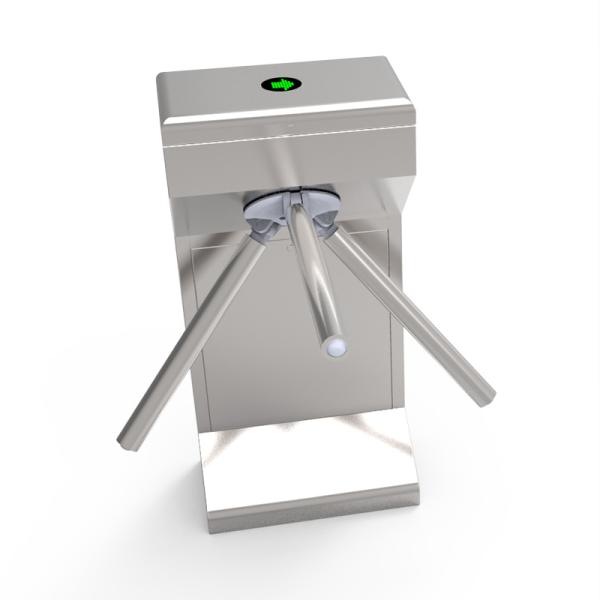 Bi Directional Vertical Tripod Turnstile Whisper Quiet With Panic / Bar Drop Function