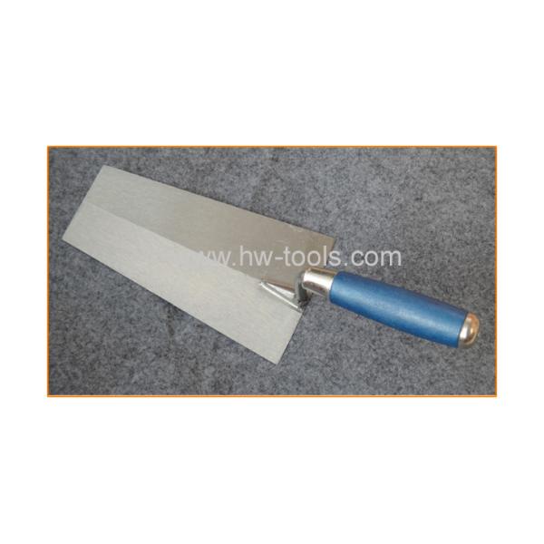 Carbon steel bricklaying trowel