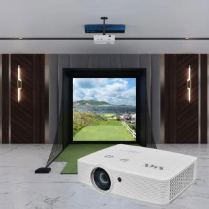 China 6000 Lumen 3LCD Multimedia Projector with WUXGA Resolution and Built-in 10W Speaker for Golf Simulation on sale
