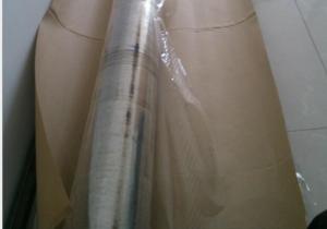 China Soft PVC 42PHR Transparent Plastic Film Roll 0.06mm 2200mm width For Packaging on sale