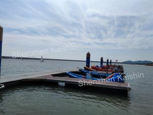 China Portable Aluminum Floating Pontoon Dock Commercial Floating Docks Pier For Sale on sale