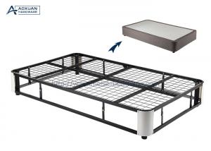 Buy cheap No Spring Collapsible Metal Bed Frame , Metal Queen Platform Bed Frame product