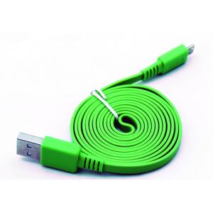 Buy cheap Green Flat Micro USB2.0 Data Cable product