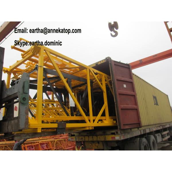 50m high building crane QTZ160 TC6515 tower crane for export