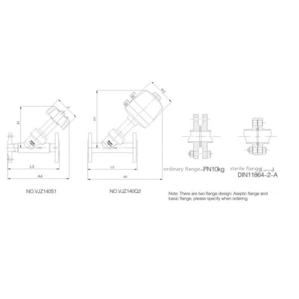 Donjoy Plastic Manual angle seat valves with BSP Thread end