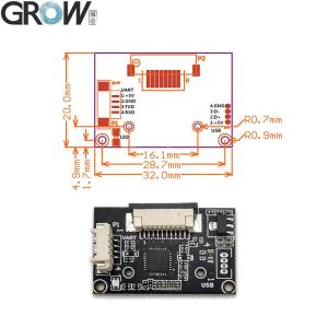 GROW R306/R306S Biometric USB UART Capacitive FPC1011F3 Fingerprint Module