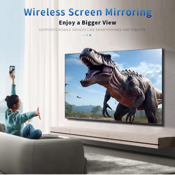 OEM/ODM 32inch Borderless Smart TV - A+ LCD Panel Ultra Slim Bezel 2K/4K UHD Display Commercial Sizes TVs