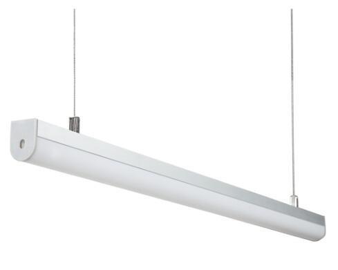 Quality Suspension Mounted Aluminum LED Profile Anodized Aluminum Extrusion Profiles for Ceiling Lighting for sale