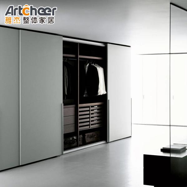 Modern Stylish Sliding Door Wardrobe with Customized Size and Eco-Friendly Material