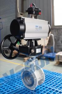 Buy cheap Pneumatic  Bray Butterfly Valves With Switches / Solenoids & Positioners product