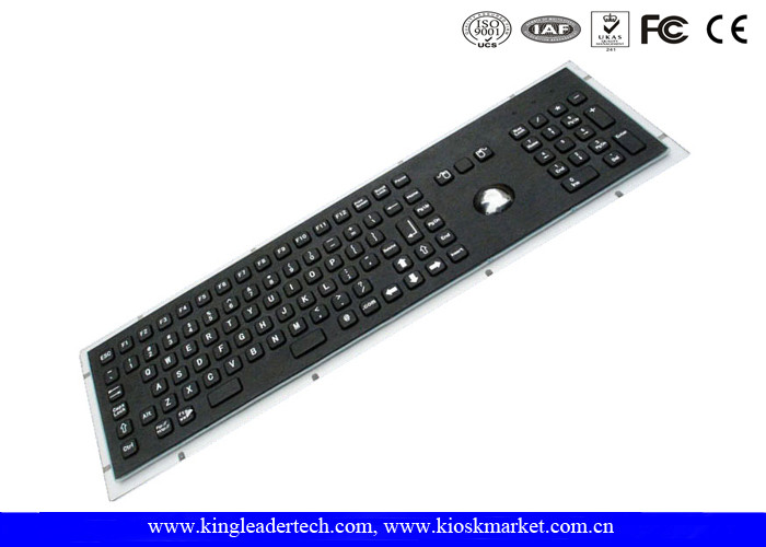 Numeric Keys Industrial Computer Keyboard Electroplated Black FCC