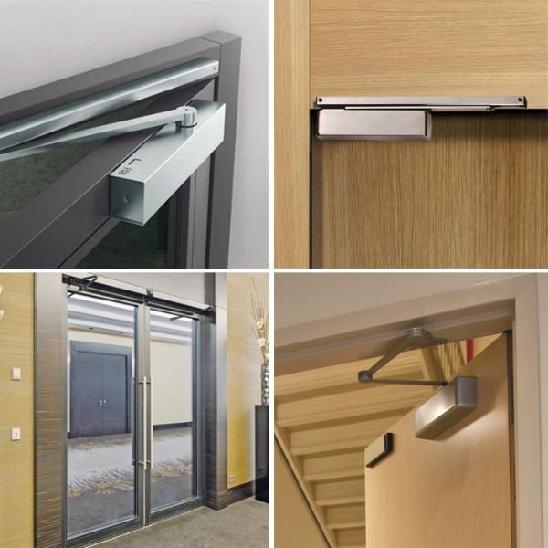 Modern Hotel Design 85KG Fire Rated Two Adjustable Speed Hydraulic Hidden Spring Wooden Concealed Door Closer