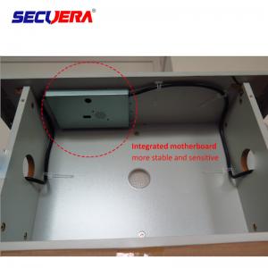 Buy cheap Court Door Frame Metal Detector 45 Zones LCD Screen Infrared Remote Controller product