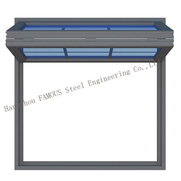 Toughened Glass Horizontal Bifold Windows For Cafe Restaurant