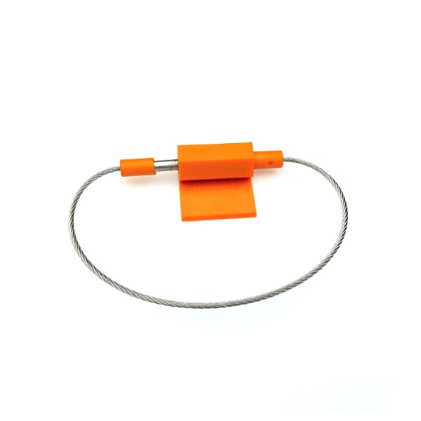 250*27.5*12.4 mm Fixed Length Cable Security Seal with 2.8 KN Tensile Strength and ABS Material