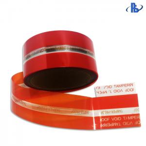China Anti Tamper Seal Tape , Partial Transfer Packaging Security Tape on sale