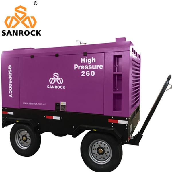 Portable Screw Air Compressor Capacity 16m3/min Diesel Air Compressor Two Stage Screw Air Compressor