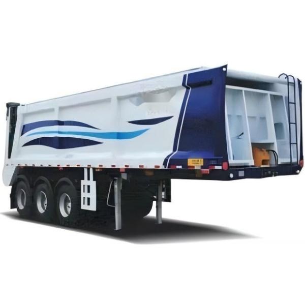 Special Purpose Vehicle Rubbish Transfer Semi-trailer or Use for Bulk Grain Transport