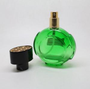 Buy cheap 30ML Wholesale clear empty circle shape green color 30ml glass bottle spray product