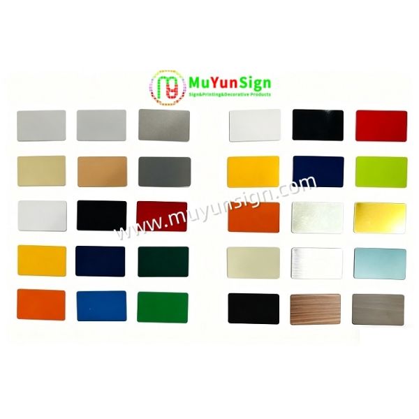 Durable Aluminum Composite Panel with 3mm and 4mm Thickness Featuring Two Aluminum Skins and a Lightweight PE Core for Facade Applications