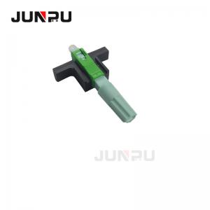 Buy cheap SC APC Green Fiber Optic Sc Connector Quick Assembly For FTTH product