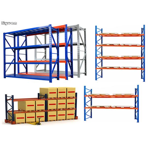Custom Q235 Steel Medium Duty Shelving Racking Capacity 200-800 Kgs Anti - Rust