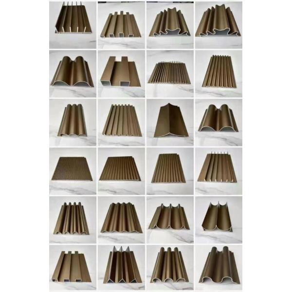 Corrugated 3D Decorative Aluminum Wall Panel For Exterior Background