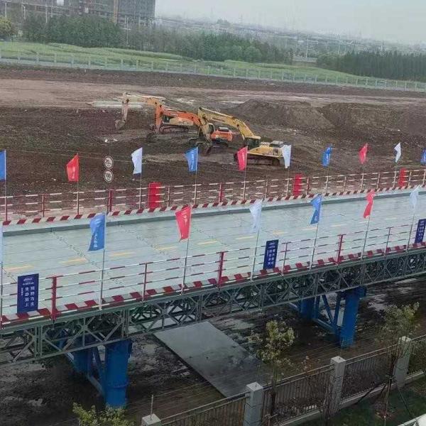 2016 Stainless Steel Bridges Q235 TSR Structure Galvanized Type 321 Bailey Bridge