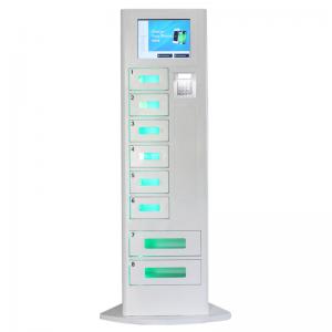 China 8 Doors Restaurant Public Phone Charging Stations With Remote Platform on sale